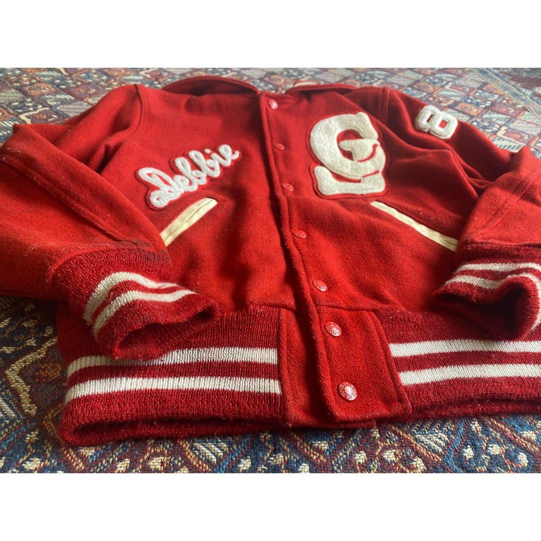 YY vintage USA セーラー　スタジャン　アワードジャケット