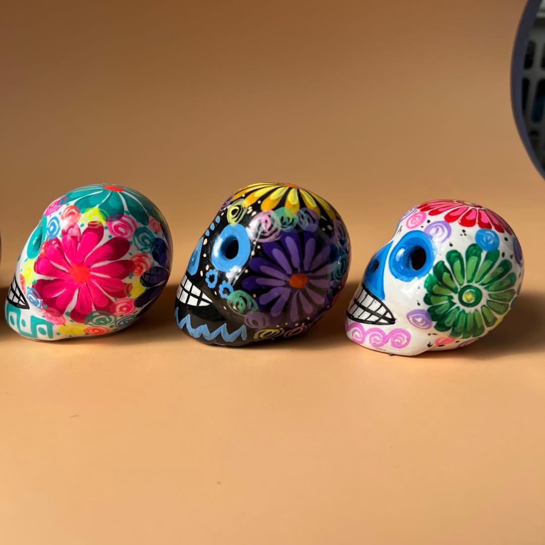 メキシコ　ドクロ　スカル 6個セット