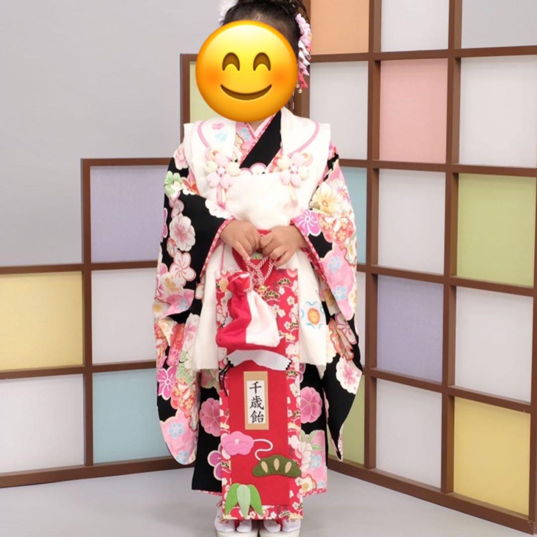七五三正絹着物セット　季節はずれにて大幅値引き