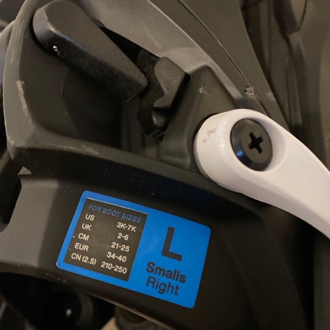 【25cm】 BURTON ZIPLINE STEPON キッズ バイン付き