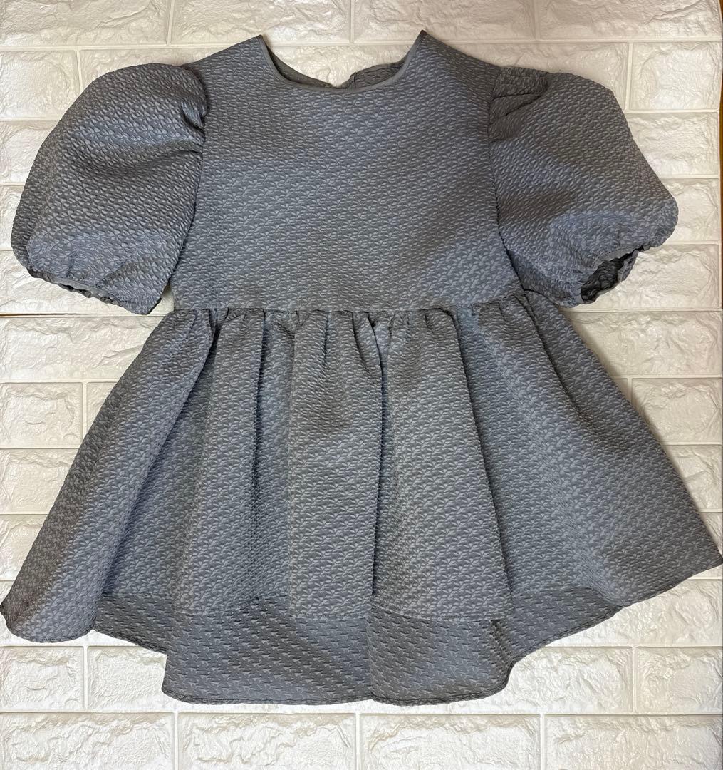 ブルレアbluelea Jacquard blouse / FREE SIZE