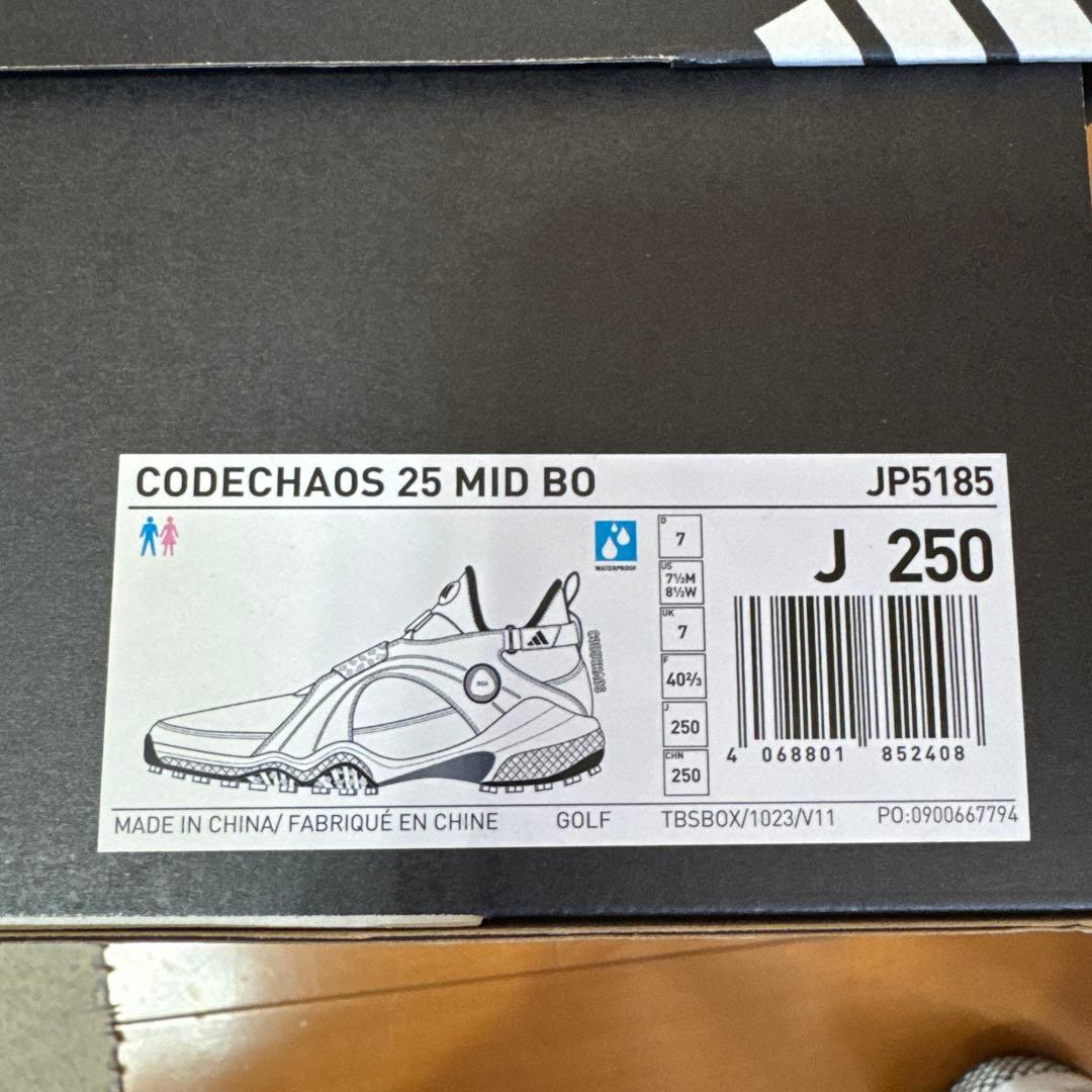 【お買い得】adidas ゴルフシューズ ダイヤル式 ホワイト