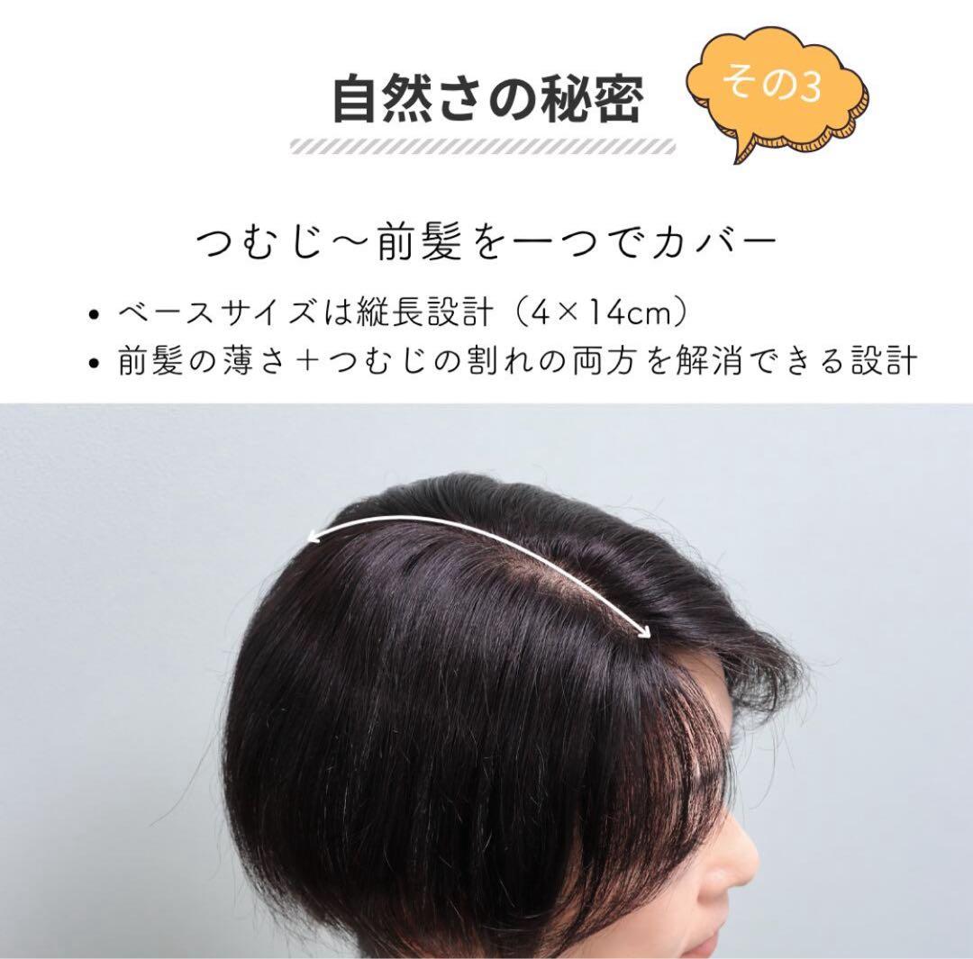たかちゃん　フラッティス　まるっとカバーピース　ロング用　部分ウィッグ