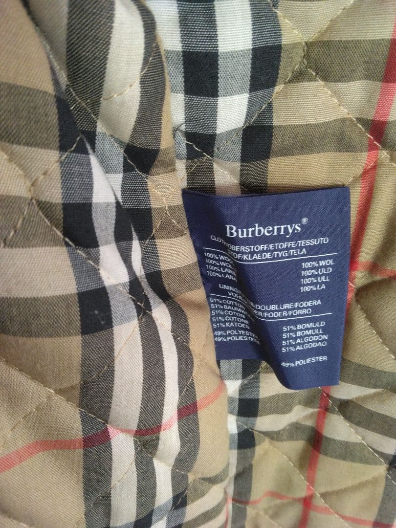 Burberry ステンカラーコート ブラウン