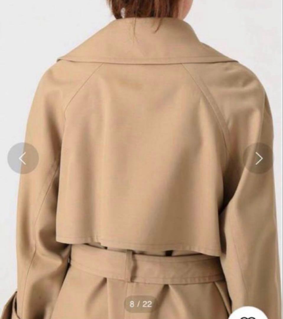 期間限定値下げVERMEIL par iena ウールギャバジン トレンチコート