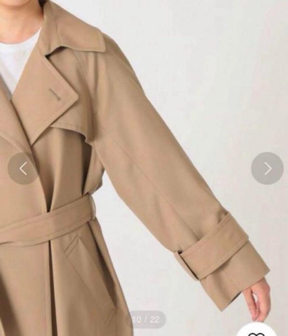 期間限定値下げVERMEIL par iena ウールギャバジン トレンチコート