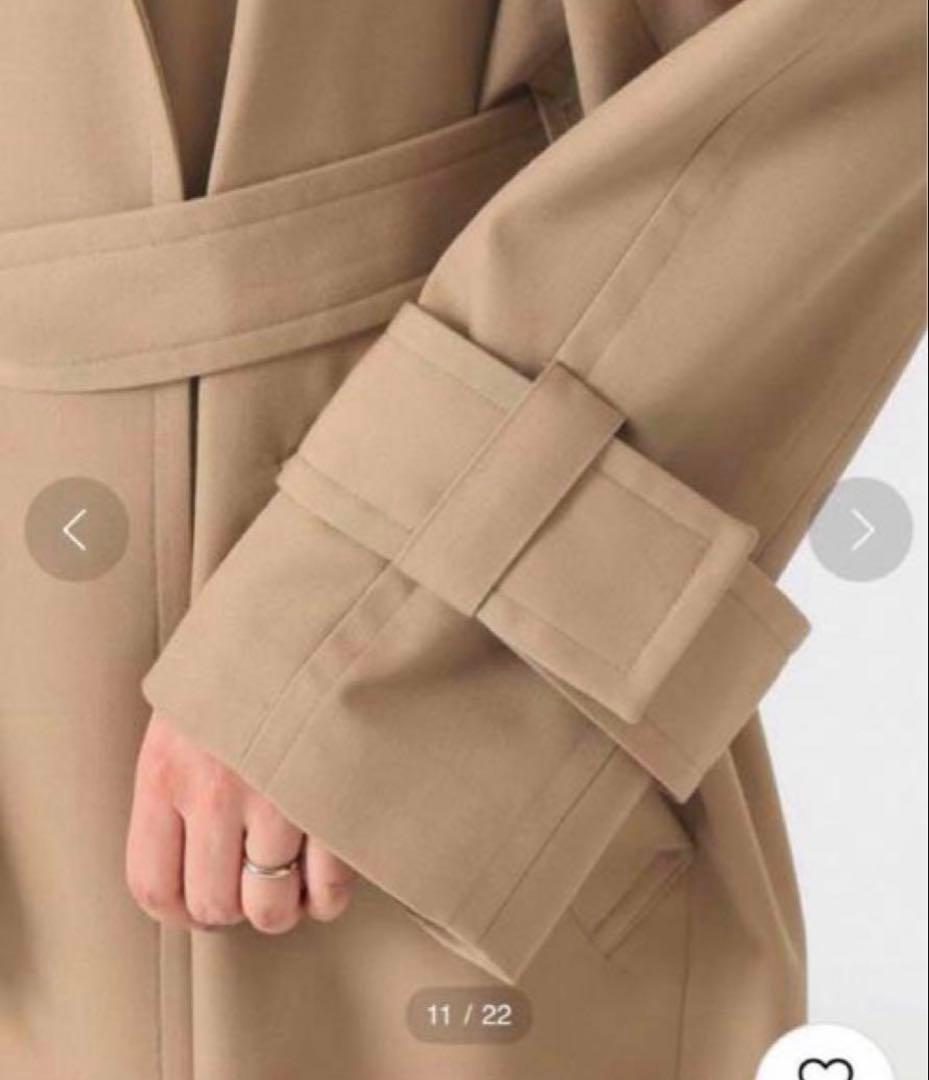 期間限定値下げVERMEIL par iena ウールギャバジン トレンチコート