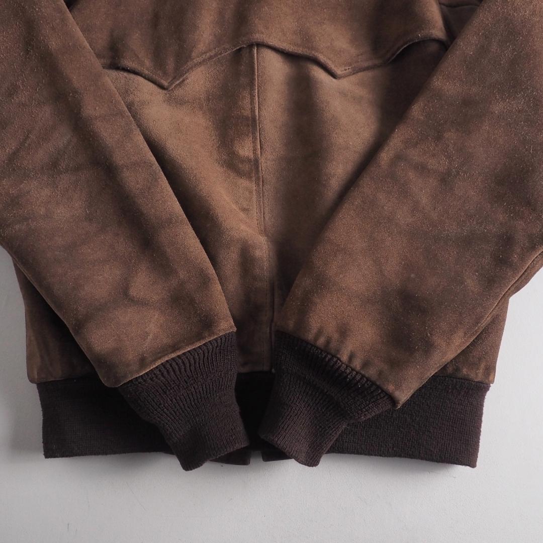 Schott　ショット　size40　スエードジャケット　ブラウン　美品