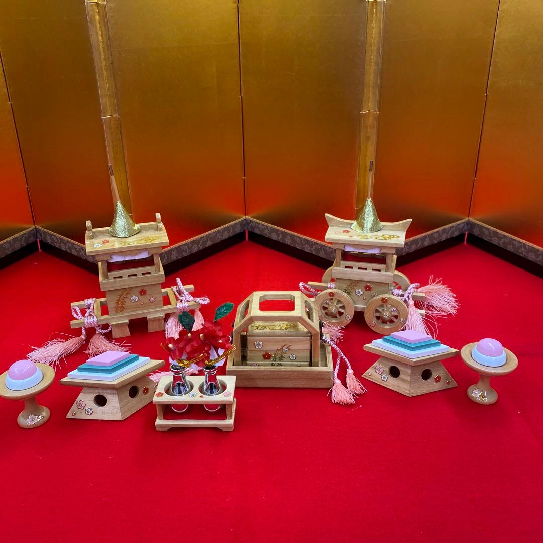 【97】ひな祭り★雛道具★6点セット