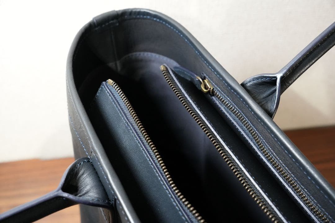 土屋鞄　ビークル ラージストックトート　ダークインディゴ