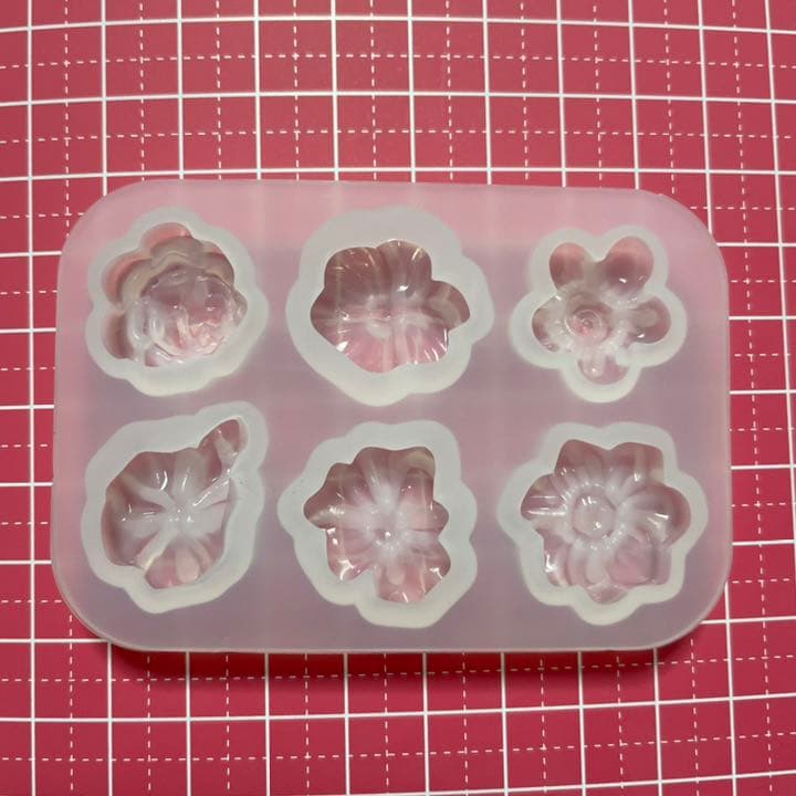 【#32】花　型　シリコンモールド　フラワー