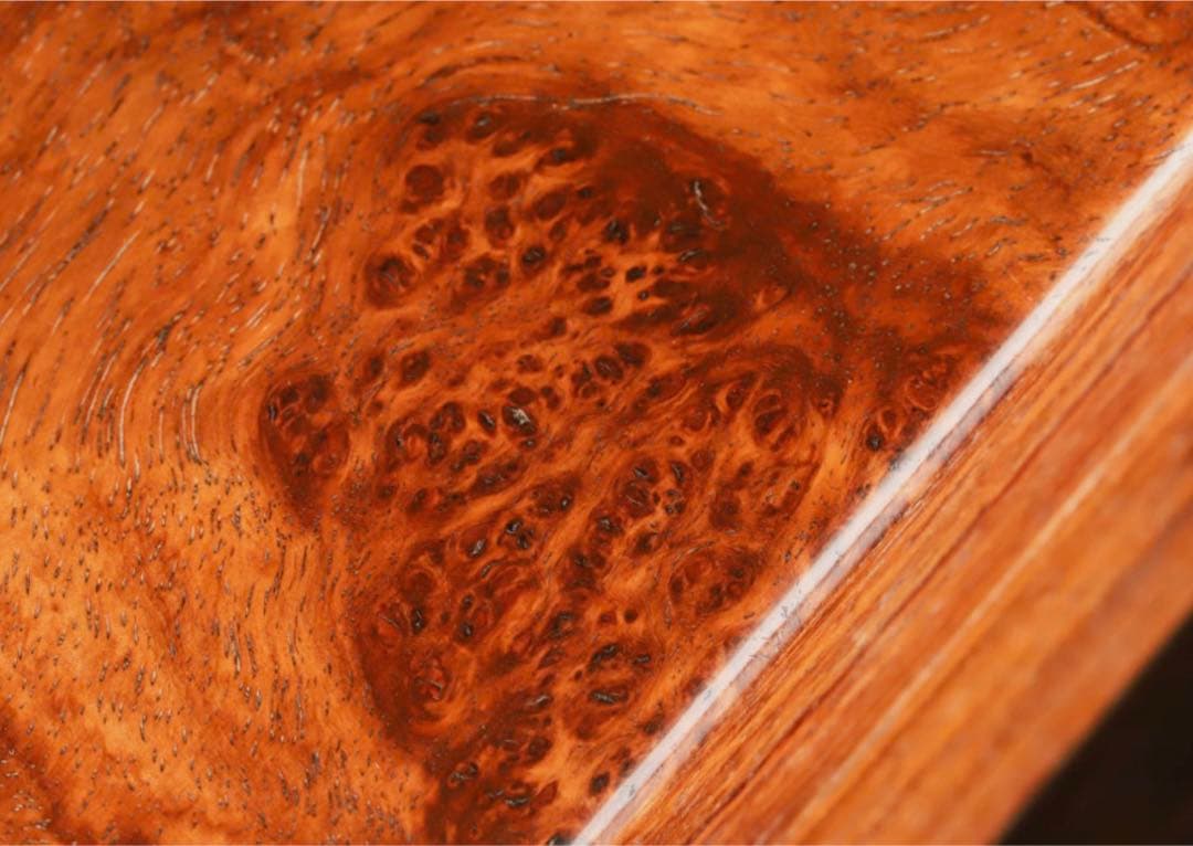 【激レア】海南黄花梨 玉杢 小箱 印材箱 印箱