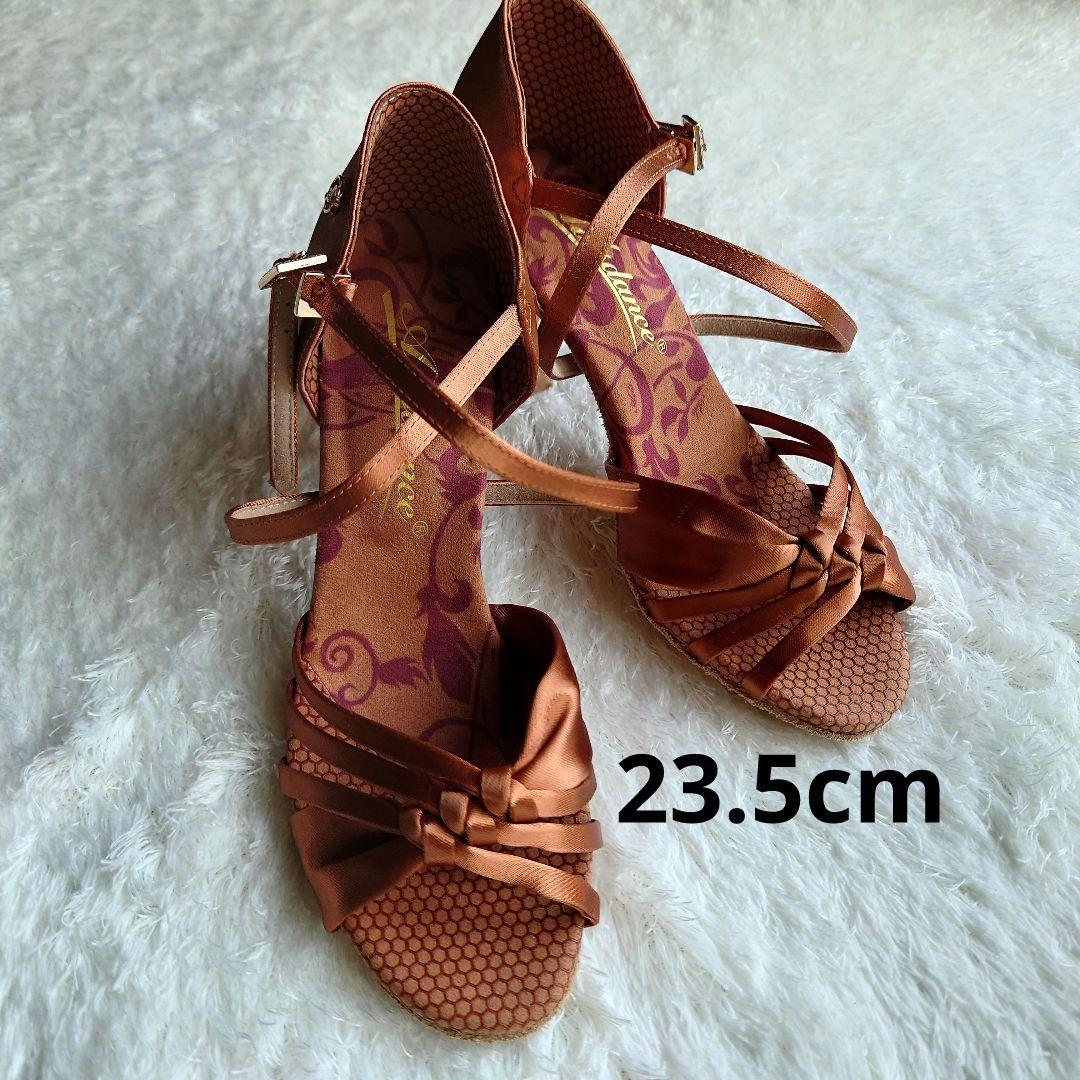 アンジェ様 美品☆23.5cm ダンスシューズ 社交ダンス