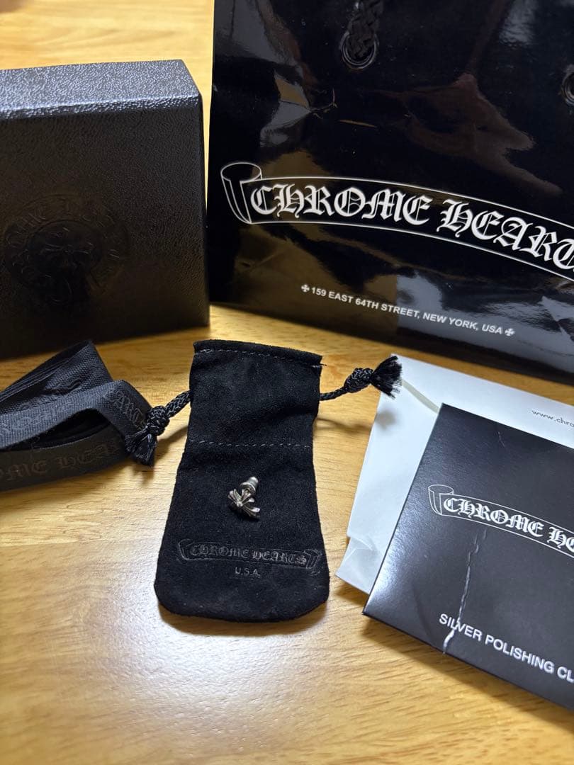 クロムハーツ／クロスモチーフ／ピアス／片方