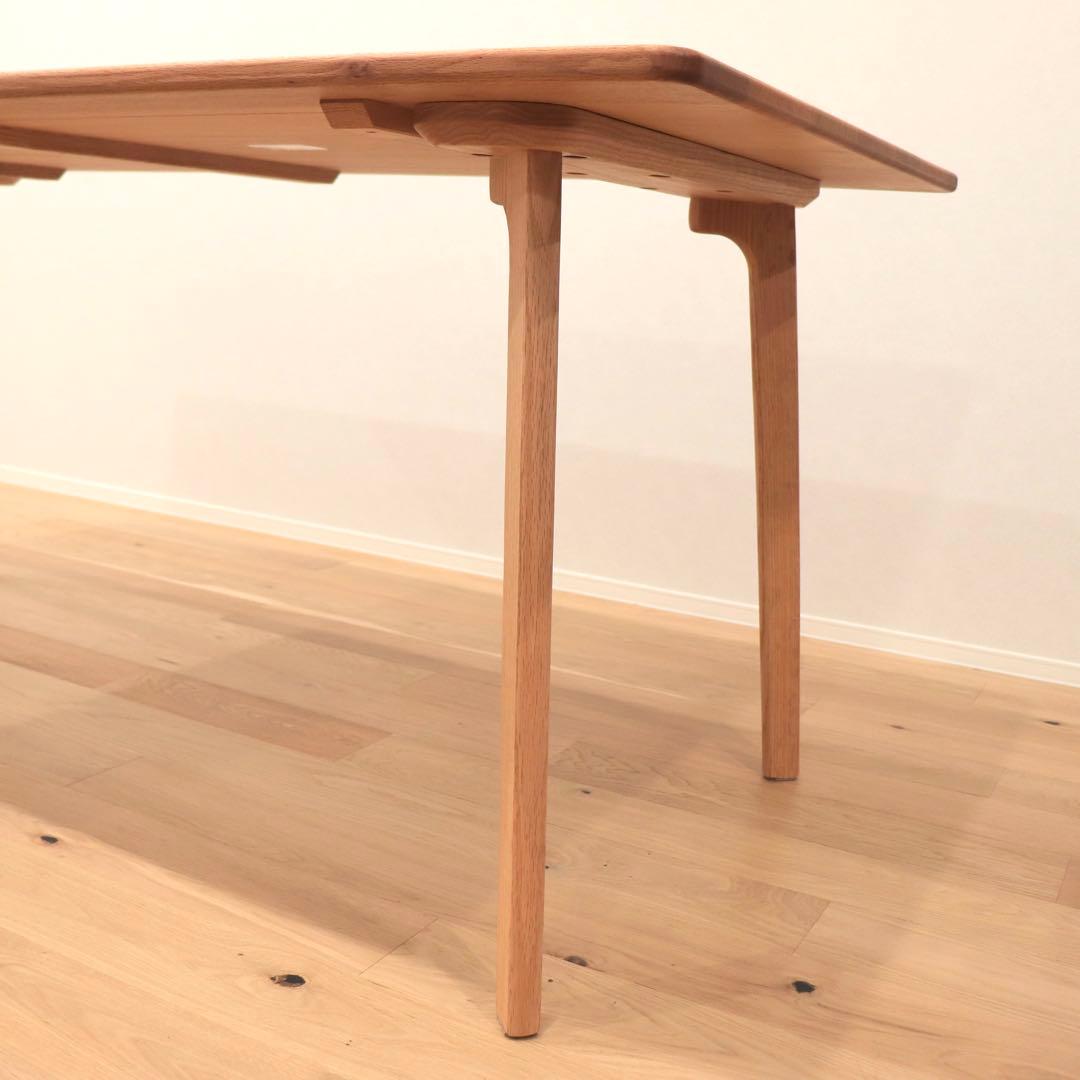 momo natural オーク材ダイニングテーブル170 180 新品送料込み