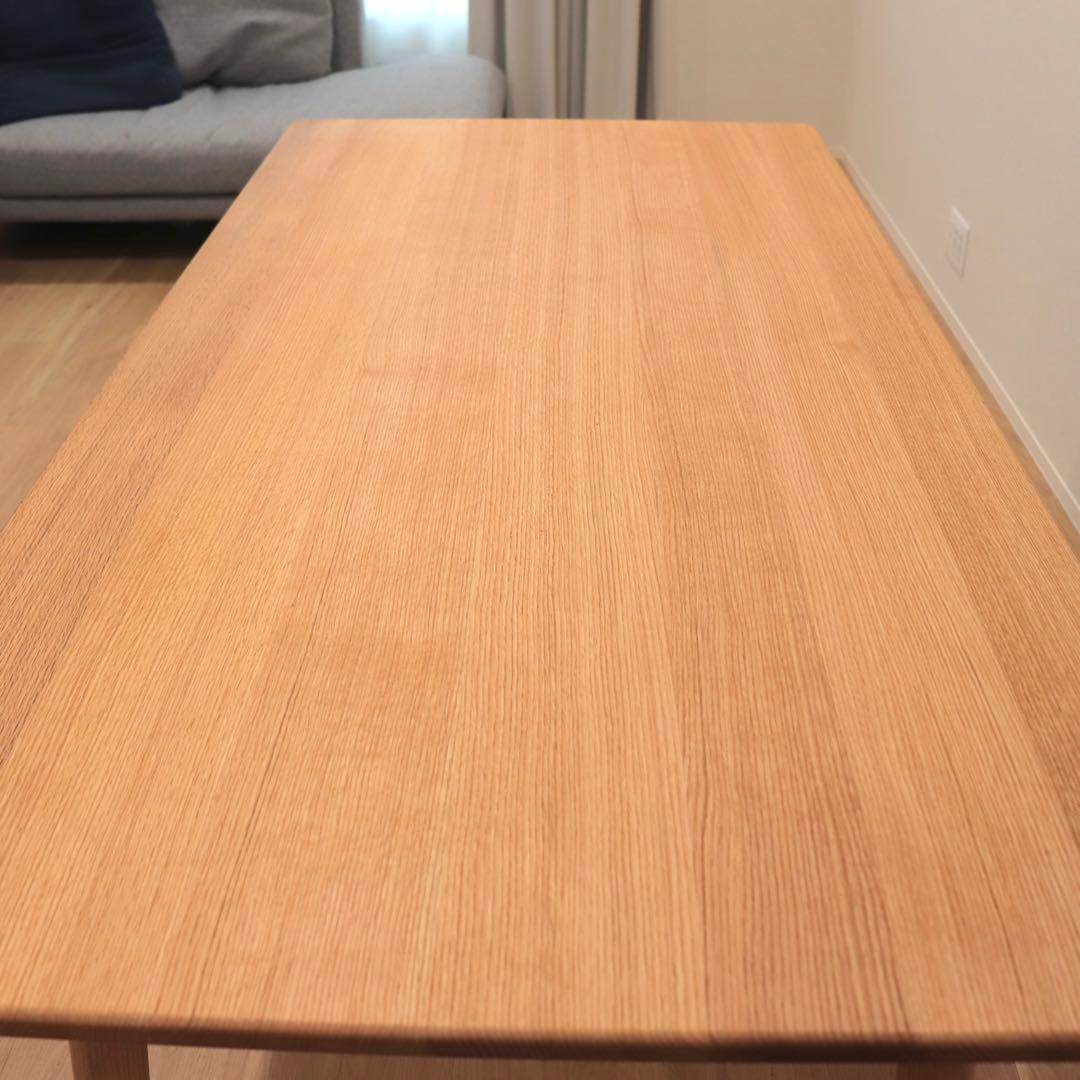 momo natural オーク材ダイニングテーブル170 180 新品送料込み