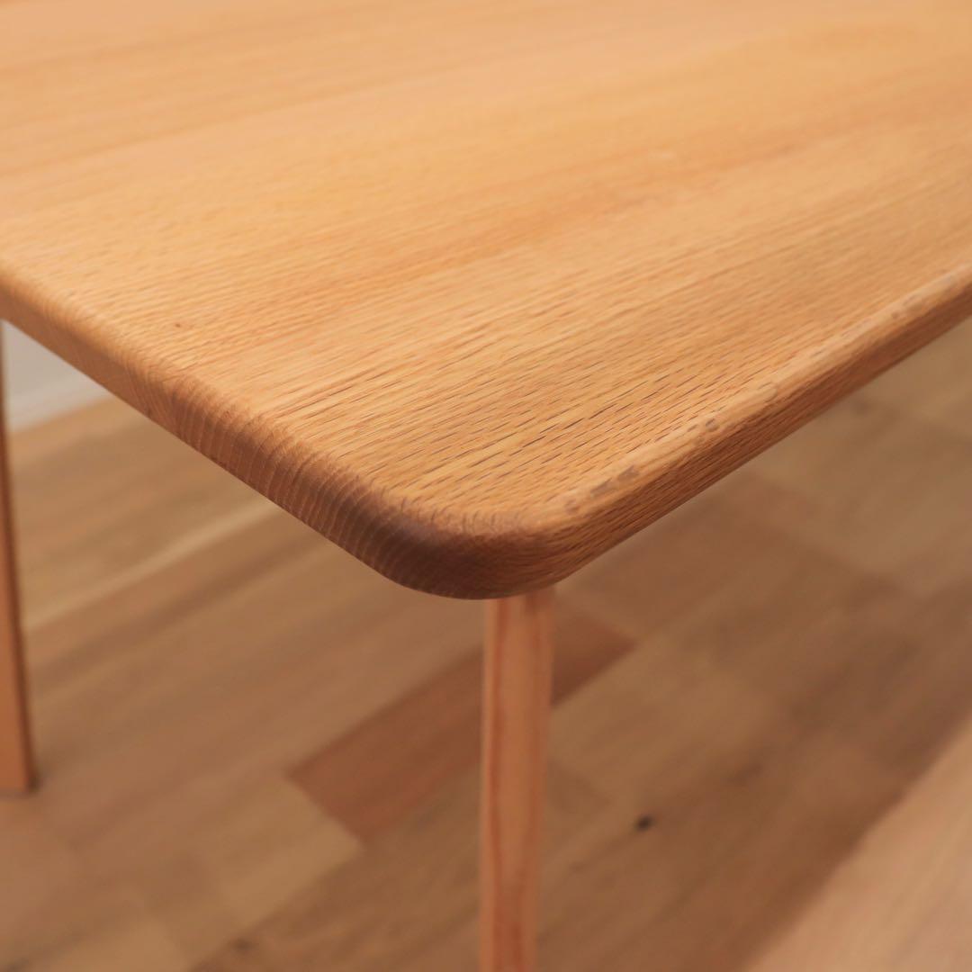 momo natural オーク材ダイニングテーブル170 180 新品送料込み