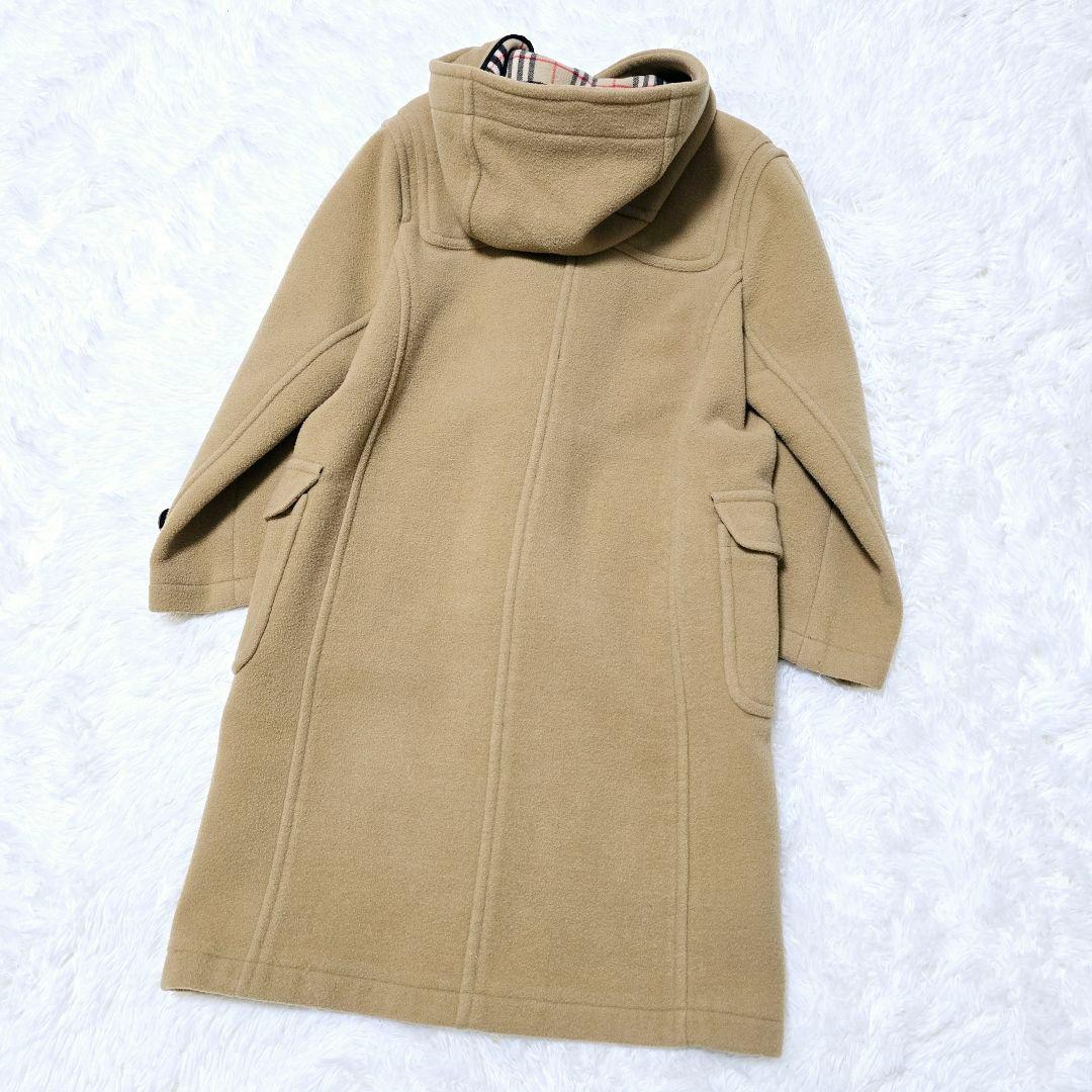 バーバリー ロンドン ノバチェック ダッフルコート ベージュ
