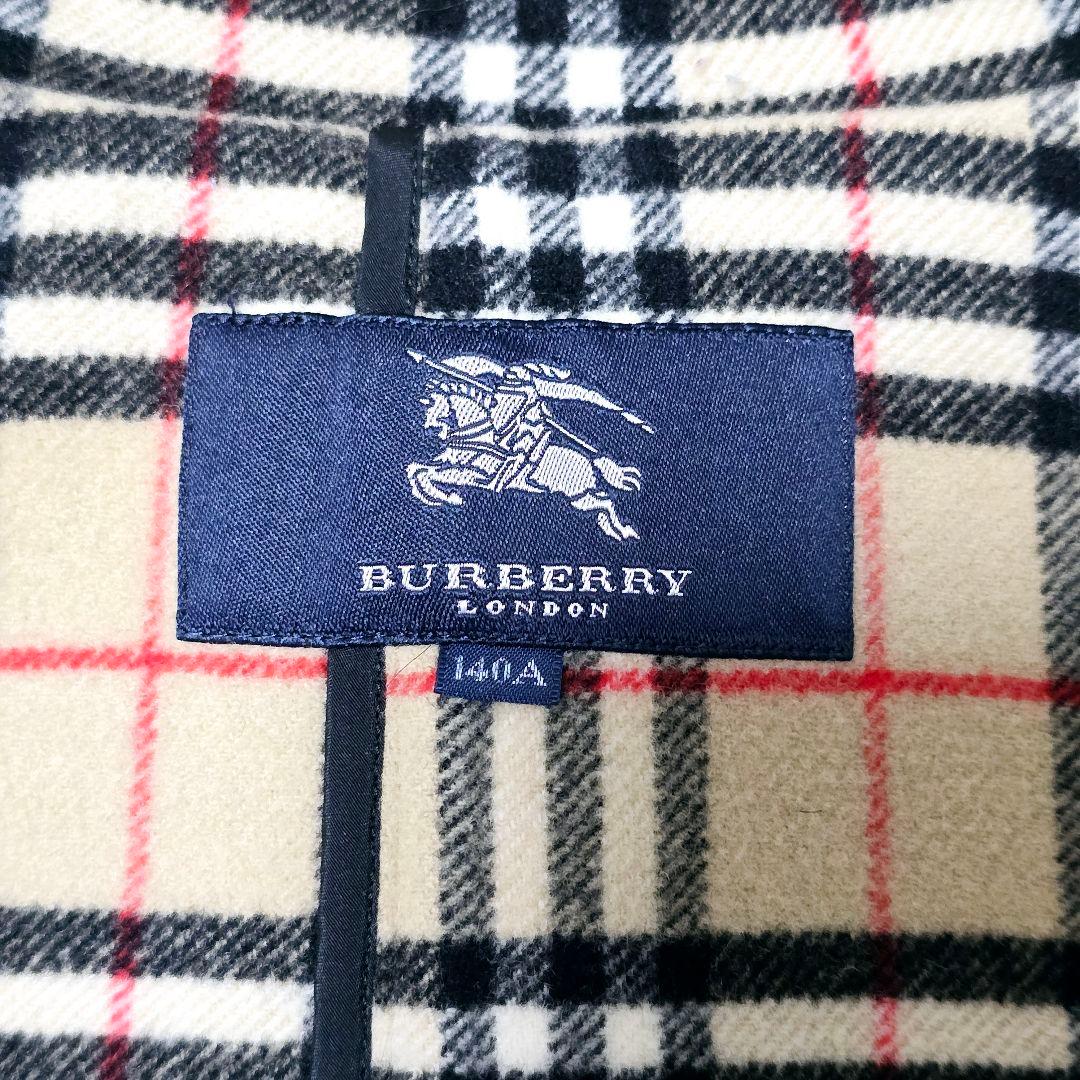 バーバリー ロンドン ノバチェック ダッフルコート ベージュ