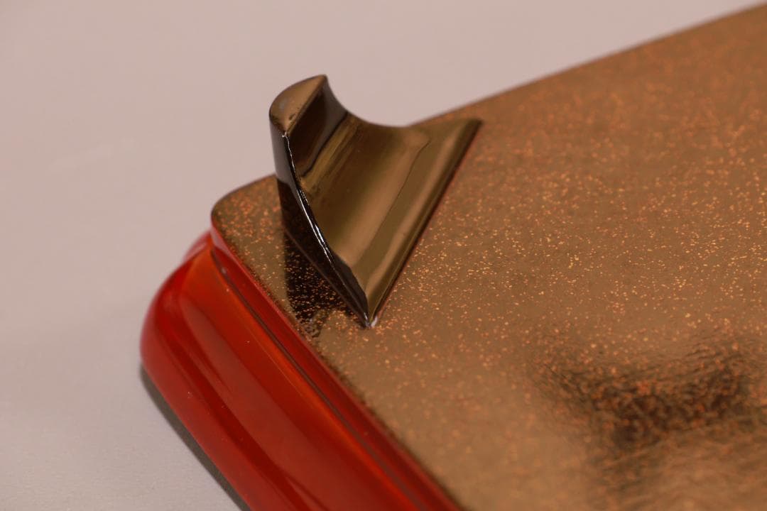 BJ062 木製漆器　萩野月蒔絵　吸物盆　吸物膳　十客　絵違い　図替わり　共箱