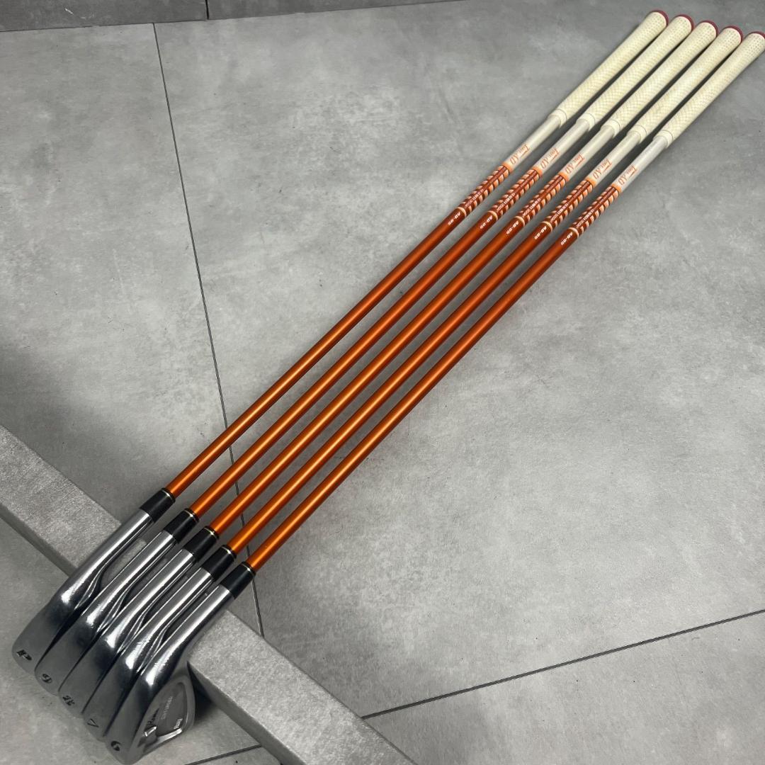 ロマロ　RomaRo Ray CX-FORGED　メンズゴルフアイアン5本　右