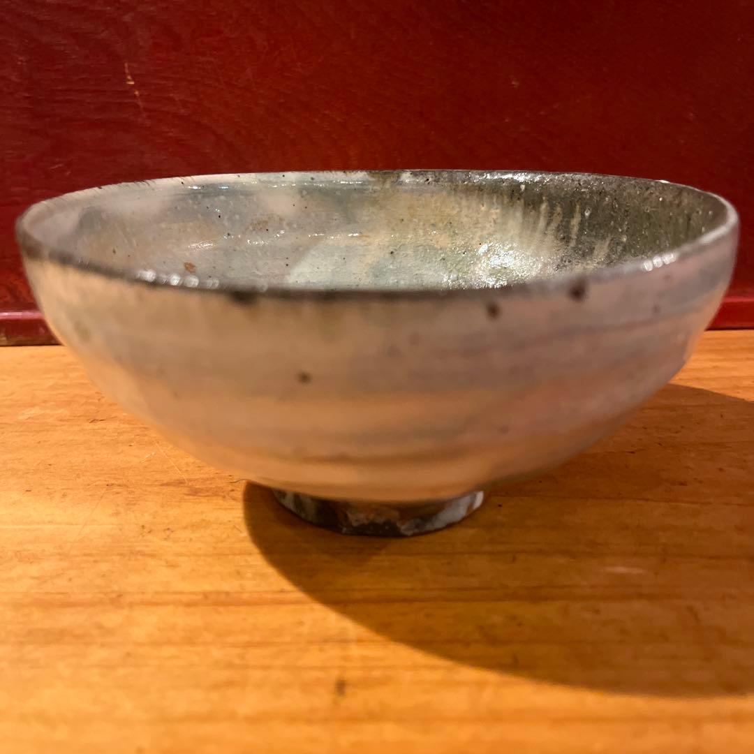 辻村塊 粉引茶碗 共箱あり