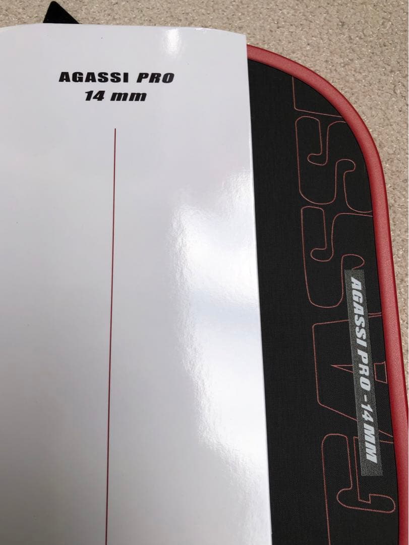 新品！！JOOLA ヨーラピックルボール パドル アガシ プロ 14mm