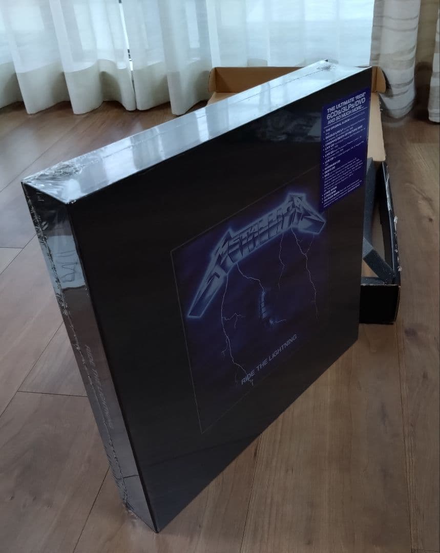 LLICA RIDE THE LIGHTNING LP DVD メタリカ