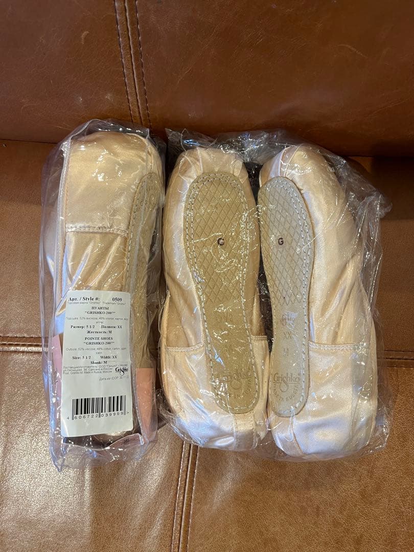Grishko トゥシューズ 5 1/2 XX M