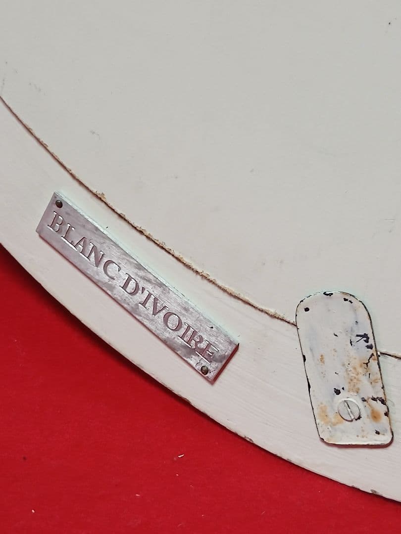 お値下げ！BLANC D'IVOIREブランディボワール 壁掛け鏡 木製枠　大型