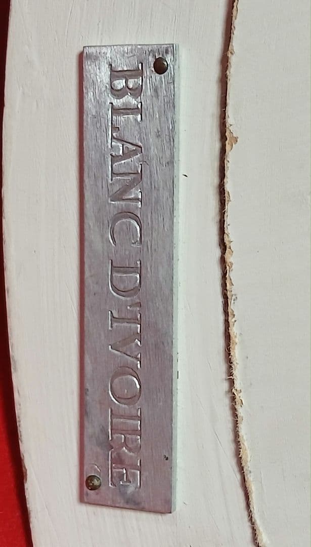 お値下げ！BLANC D'IVOIREブランディボワール 壁掛け鏡 木製枠　大型