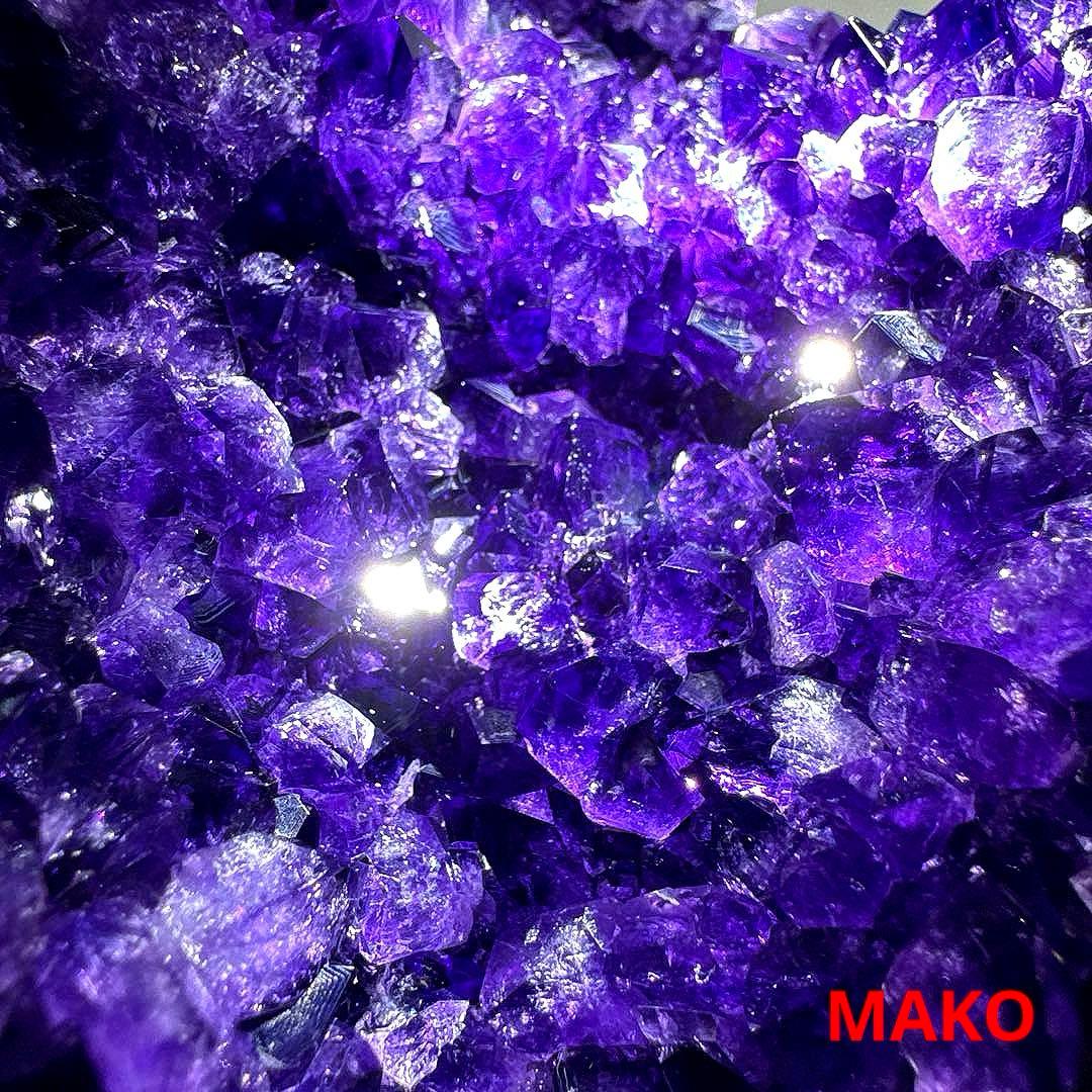 M1787☆アメジストクラスター2.0Kg☆ウルグアイ産☆天然石☆N50906