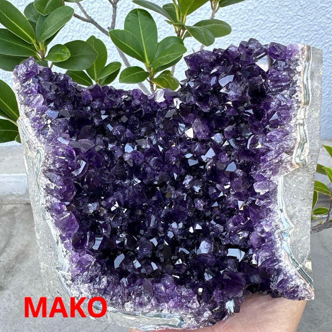 M1787☆アメジストクラスター2.0Kg☆ウルグアイ産☆天然石☆N50906