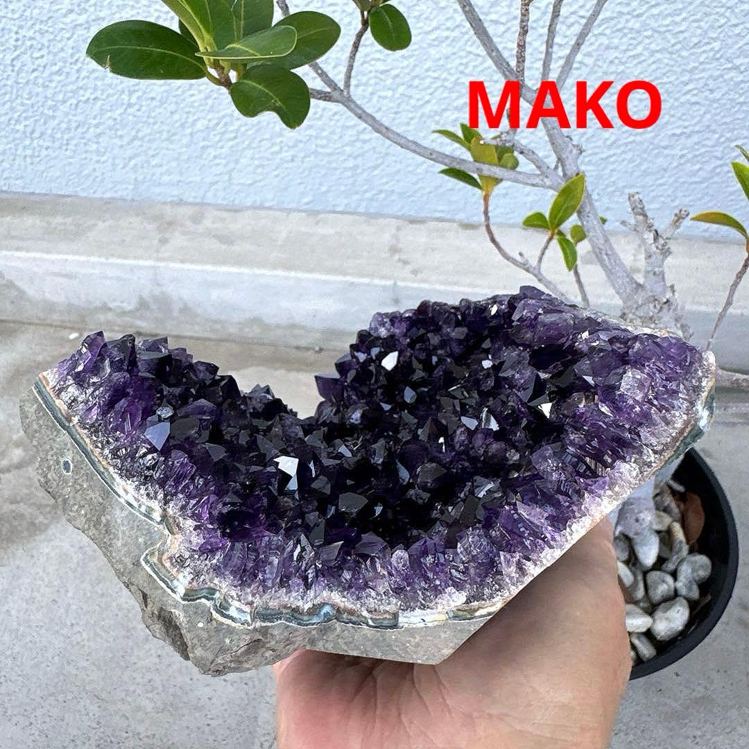 M1787☆アメジストクラスター2.0Kg☆ウルグアイ産☆天然石☆N50906
