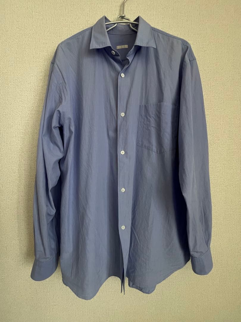 COMOLI コモリシャツ Sax Blue サイズ【3】 20SS