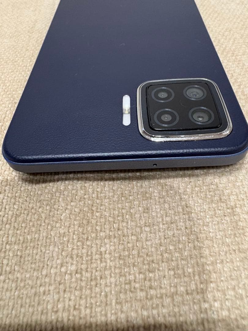 【動作確認済】OPPO A73 SIMフリー ネイビー 美品 付属品付き