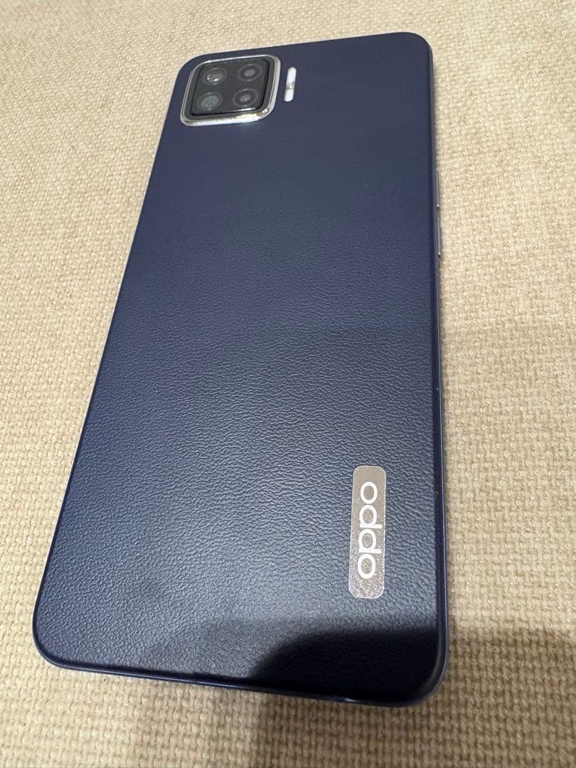 【動作確認済】OPPO A73 SIMフリー ネイビー 美品 付属品付き