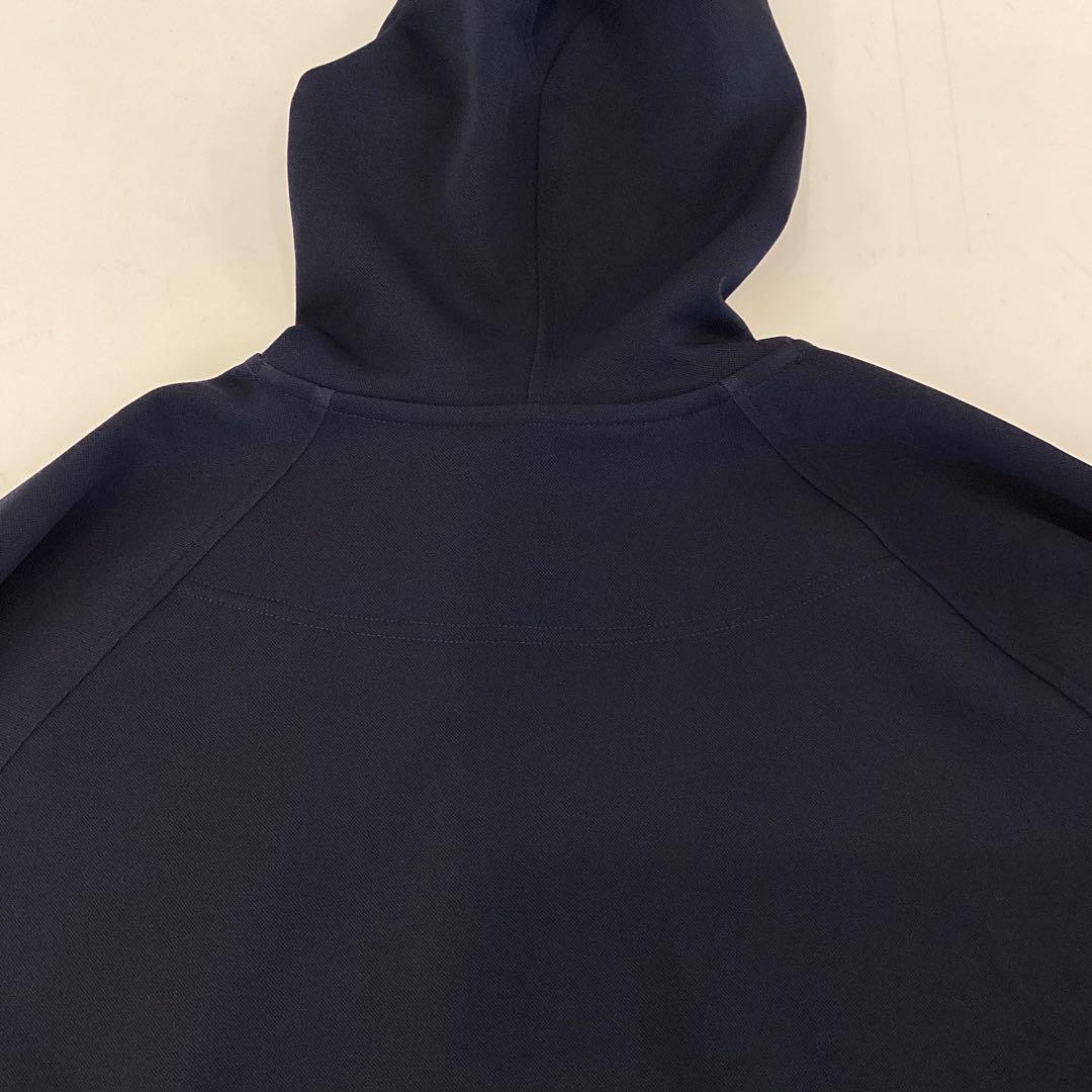 新品　CE LOGO TAPE HOODIE RELAXED FIT ネイビー