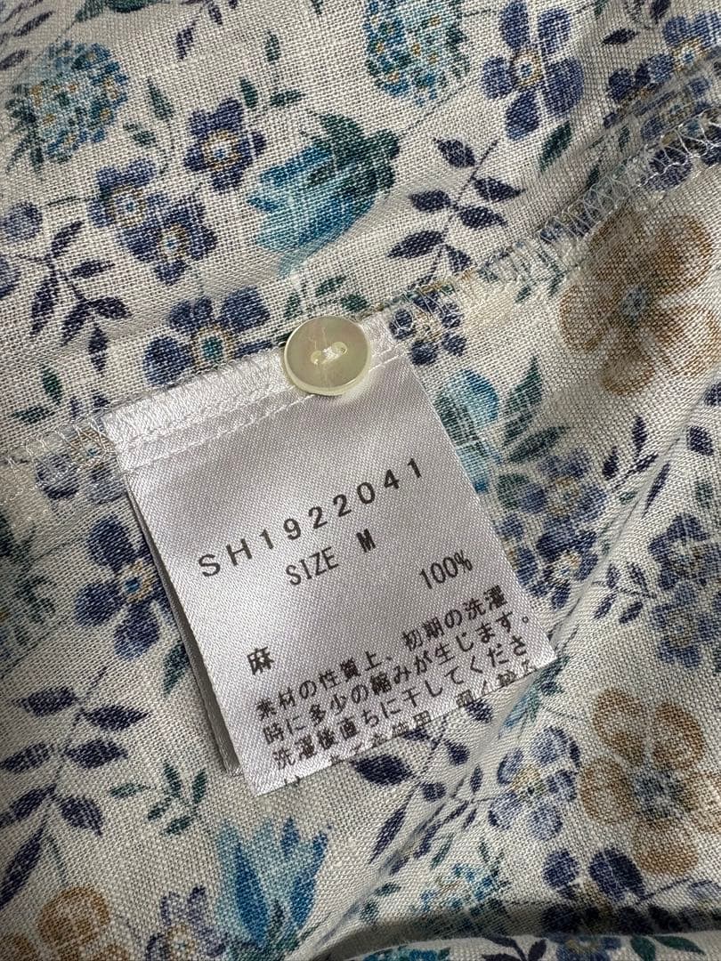 J. Sloane リバティ半袖シャツ