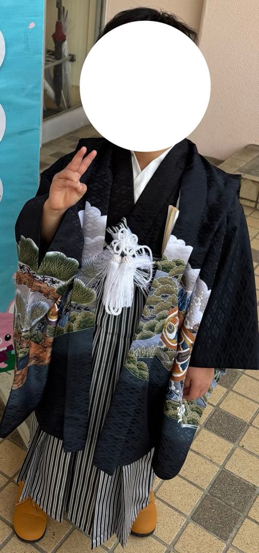 卒園式　袴　着物　フルセット　5歳用