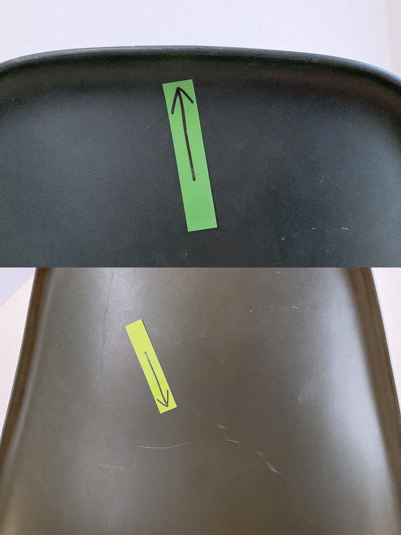 ③Eames サイドシェルチェア DSR Vitra製 エッフェル イームズ 黒