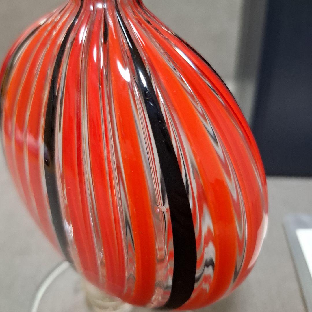 【貴重】WAKO 銀座 和光 ベネチアン グラス 花瓶 ヴィンテージ 金彩