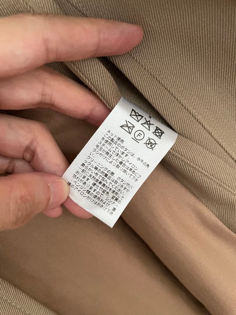 YDCONCETTO × BEAMS F別注 ウールコットン バルカラー