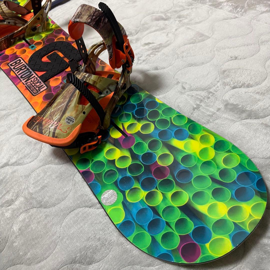 【限定】BURTON Social ×MALAVITA セット売り 142×S