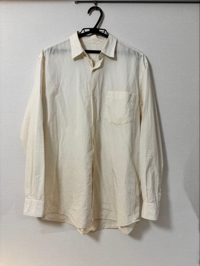 【COMOLI】COMOLI SHIRTS ECRU 2