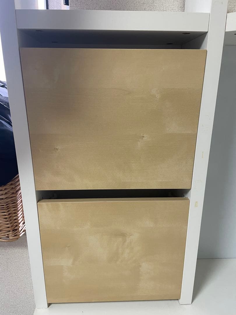 値下げ　IKEA ミッケ　コーナーデスク　ホワイト