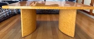 IDC　大塚家具 バーズアイメイプル リビングテーブル