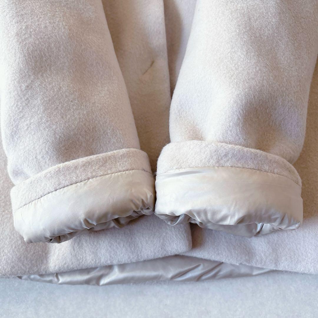 HERNO｜21AW ウール パデット ダウンコート ピンクベージュ 44