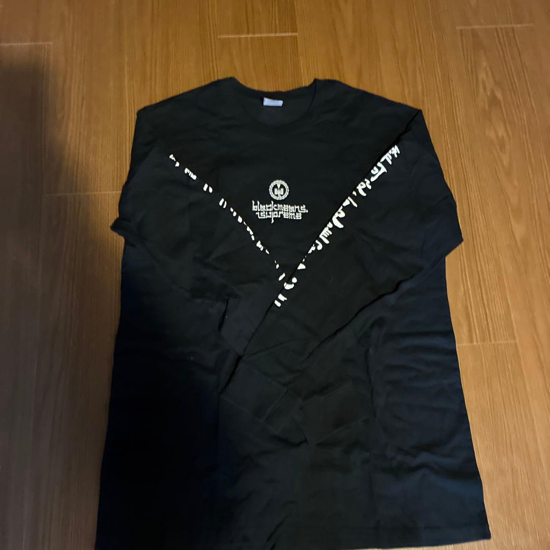 【23fw】Supreme/blackmeans L/S Tee 黒