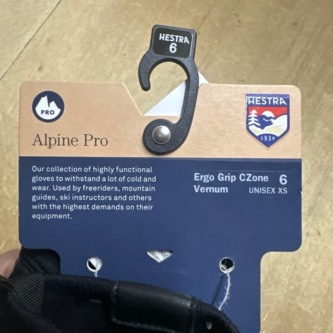 Hestra Alpine Pro エルゴグリップCzone 6サイズ ヘストラ